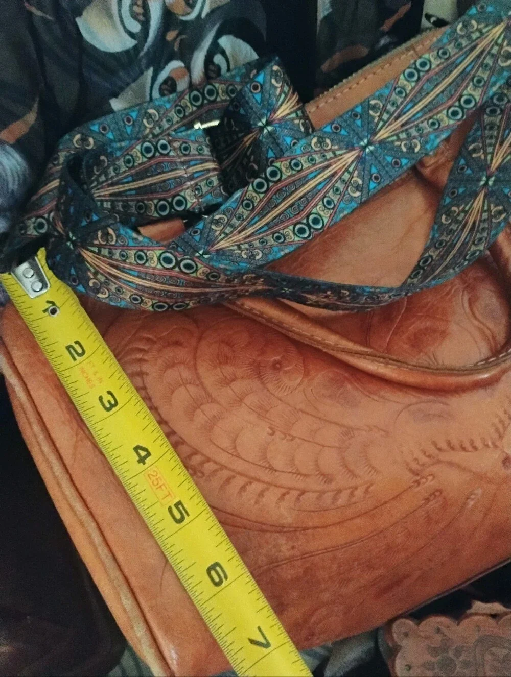 Vintage boho leather